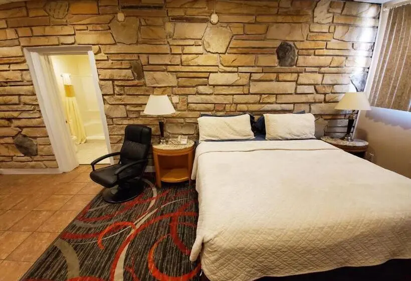 キングサイズベッドのスタンダードルーム, Jefferson Hills Motel