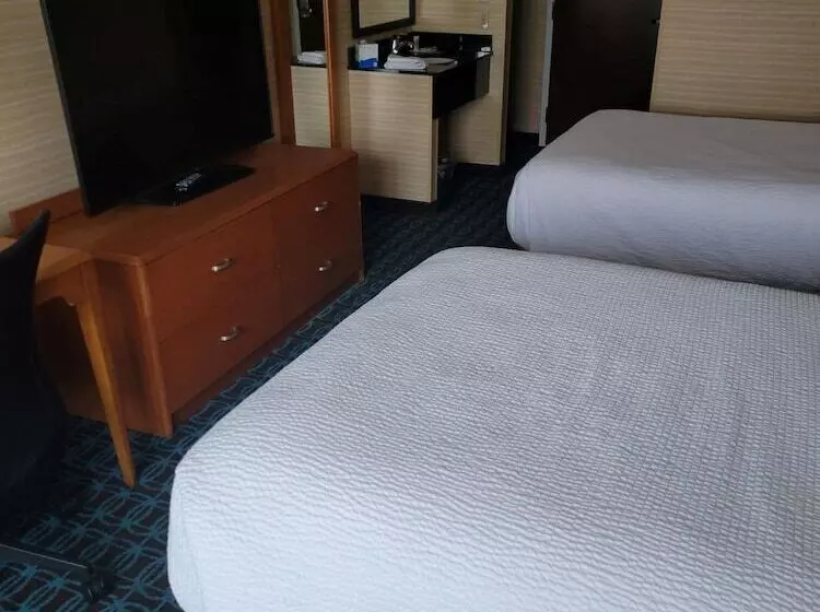اتاق استاندارد با 2 تخت دوبل, Fairfield Inn Ann Arbor