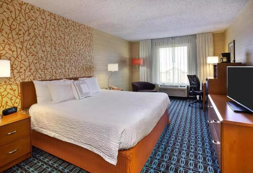 اتاق استاندارد با تخت بزرگ, Fairfield Inn Ann Arbor