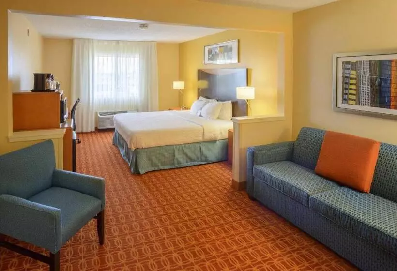 キングサイズベッドのスタンダードルーム, Fairfield Inn By Marriott Indianapolis South