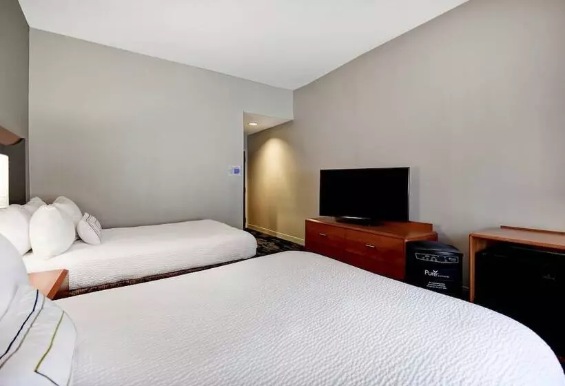 ２ダブルベッドのスタンダードルーム, Fairfield Inn & Suites By Marriott Atlanta Kennesaw
