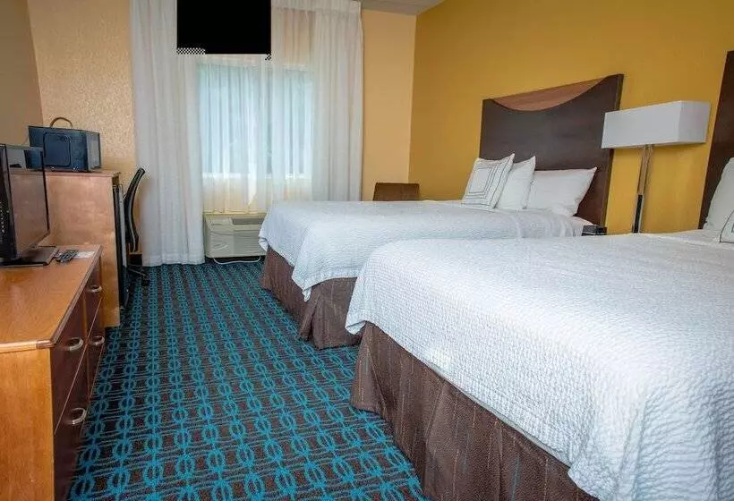 اتاق استاندارد با 2 تخت دوبل, Fairfield Inn & Suites By Marriott Knoxville/east