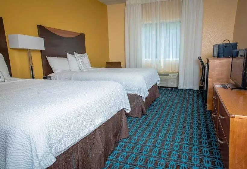 اتاق استاندارد با 2 تخت دوبل, Fairfield Inn & Suites By Marriott Knoxville/east