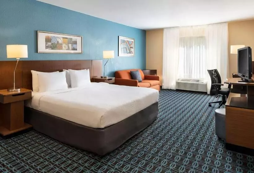 اتاق لوکس با تخت بزرگ, Fairfield Inn & Suites Raleigh Durham Airport Research Triangle Park