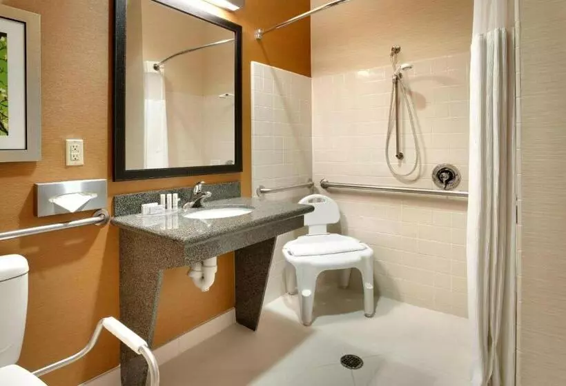 Standard-huone King-vuode, Fairfield Inn & Suites Salt Lake City Airport