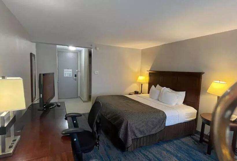 身障者適用キングサイズベッドルーム, Ramada By Wyndham Cleveland Independence