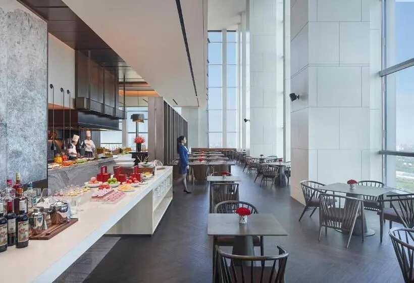 キングサイズベッドのデラックスルーム, Grand Hyatt Hefei