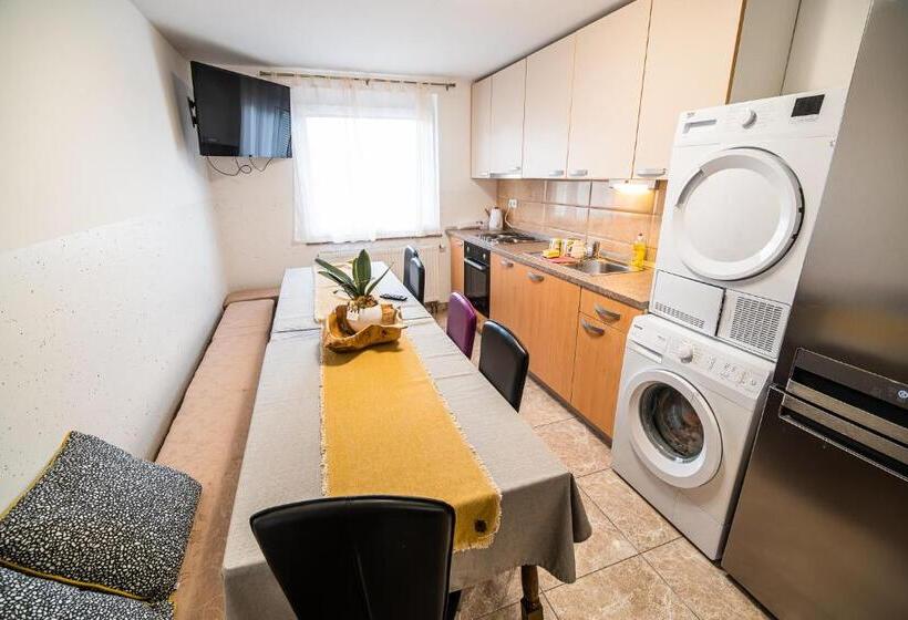 اتاق استاندارد چهارنفره با سرویس بهداشتی مشترک, Rooms At Trimček