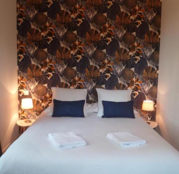 غرفة قياسية مع حمام خارجي, La Maison Du Parc