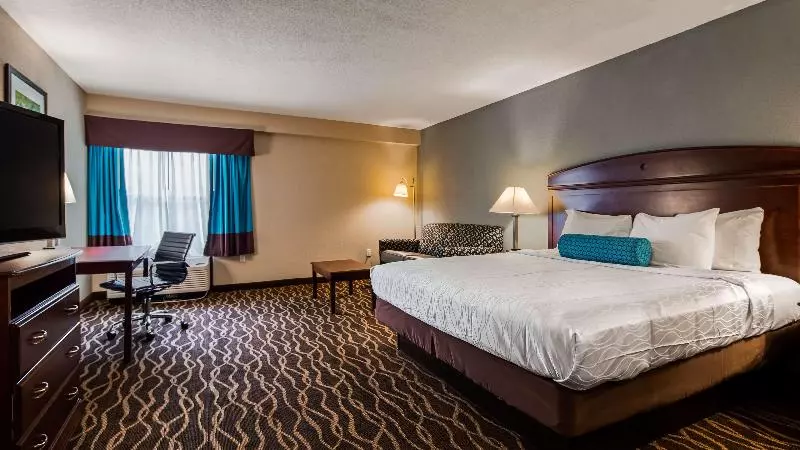 キングサイズベッドのスタンダードルーム, Best Western Albemarle Inn