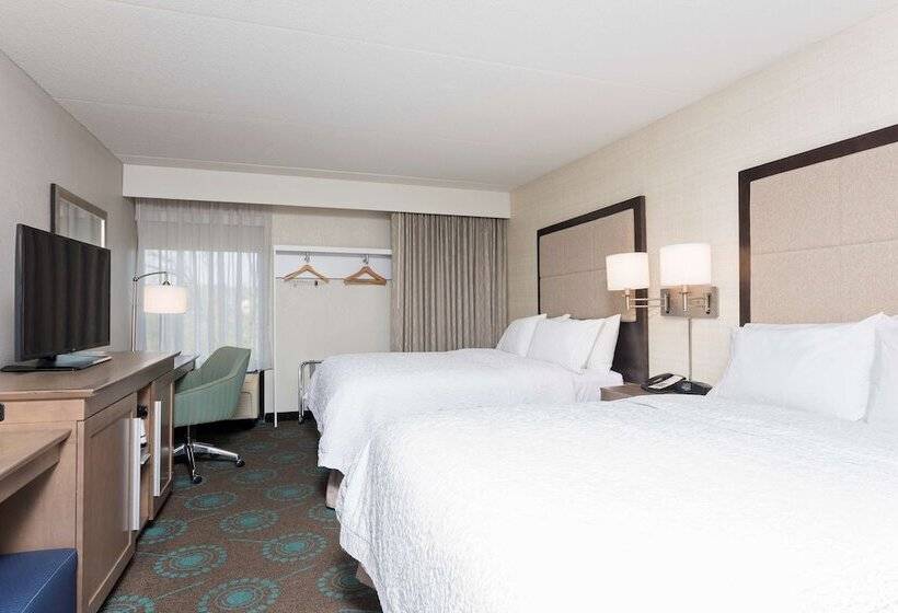 스탠다드 룸 더블 침대 2개, Hampton Inn Bloomington