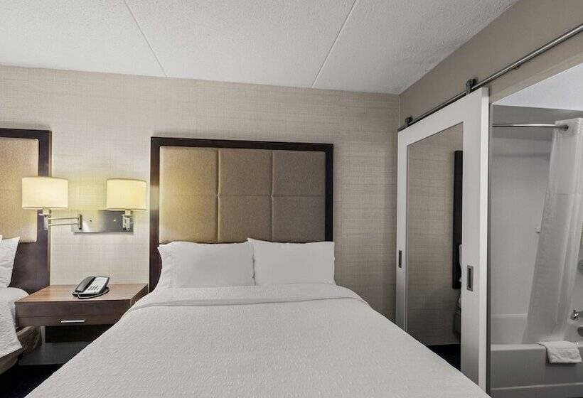 스탠다드 룸 더블 침대 2개, Hampton Inn Bloomington