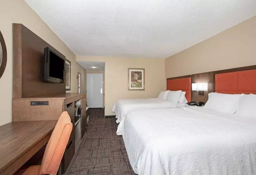 اتاق استاندارد با 2 تخت دوبل, Hampton Inn Jonesboro