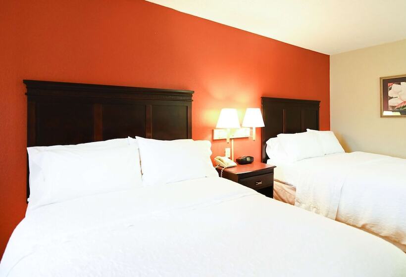 스탠다드 룸 더블 침대 2개, Hampton Inn Richmondsouthwesthull Street