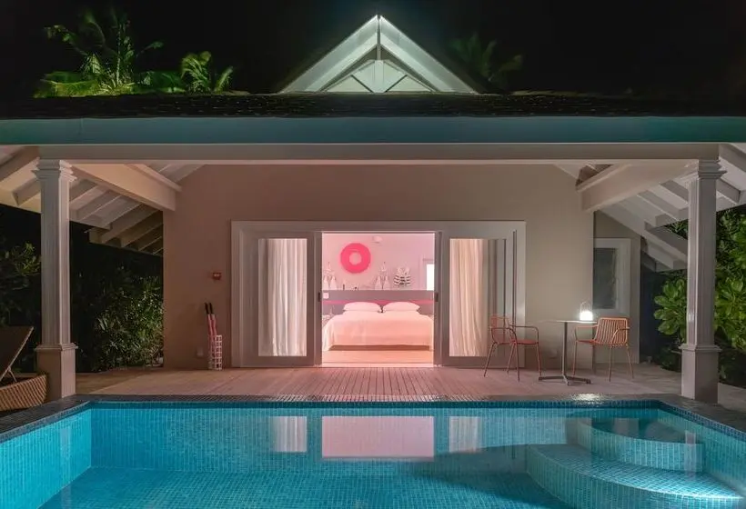 ویلای یک اتاق خوابه با استخر شنا, The Standard, Huruvalhi Maldives