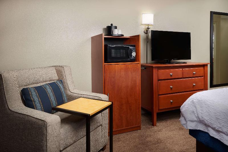 带大床的标准间, Hampton Inn Ann Arborsouth