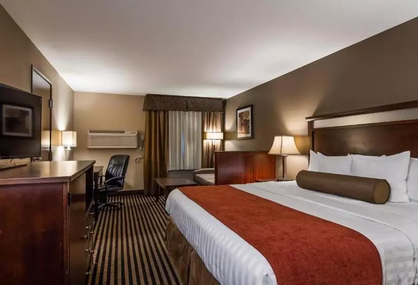 キングサイズベッドのスタンダードルーム, Best Western Plus Prairie Inn