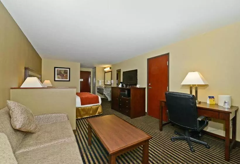 キングサイズベッドのスタンダードルーム, Best Western Plus Prairie Inn