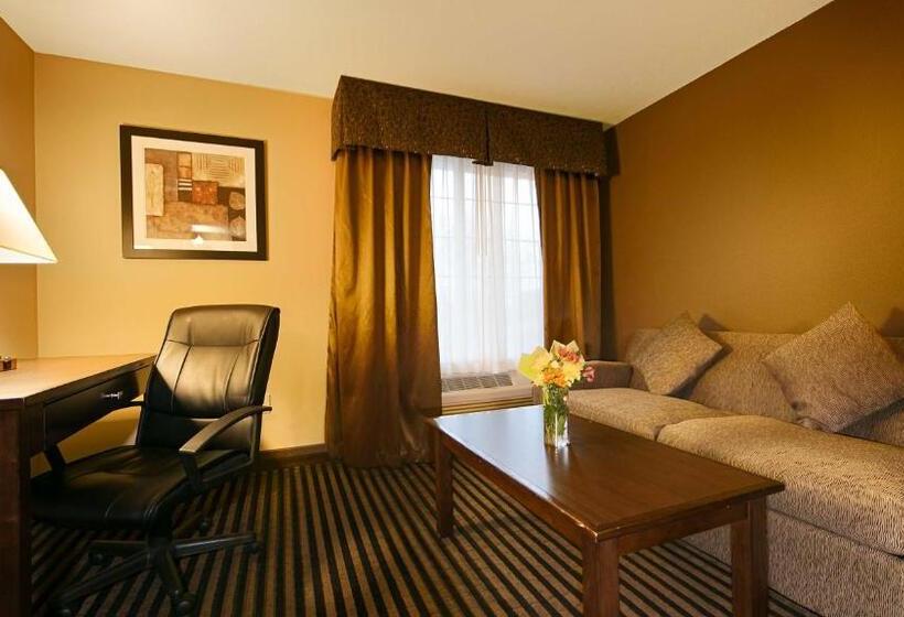 キングサイズベッドのスタンダードルーム, Best Western Plus Prairie Inn