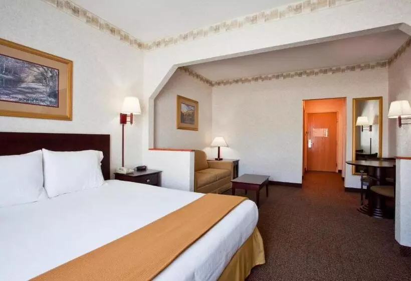 キングサイズベッドのスタンダードルーム, Holiday Inn Express Hotel & Suites Hiawassee, An Ihg