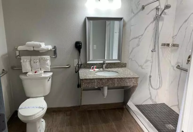 身障者適用キングサイズベッドルーム, Days Inn By Wyndham Rockport Texas