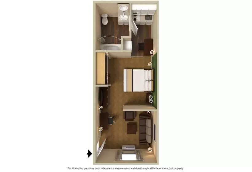 デラックススタジオ, Extended Stay America Select Suites   Atlanta   Perimeter   Hammond Drive