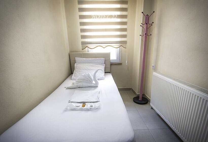 Habitació Economy Individual, Otel 22 Edirne