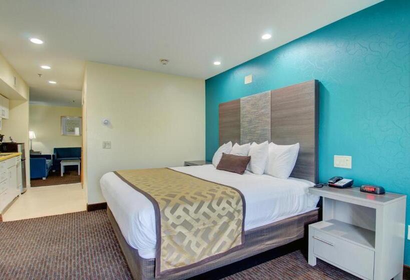 장애인을 위한 킹사이즈 침대 스탠다드 룸, Baymont By Wyndham Kingston Plymouth Bay