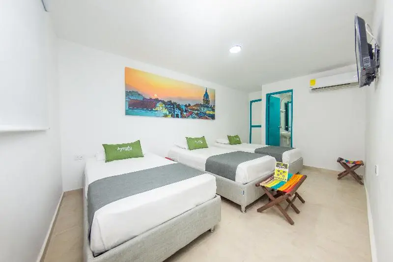 اتاق استاندارد سه نفره, Ayenda Cartagena Blue 1804