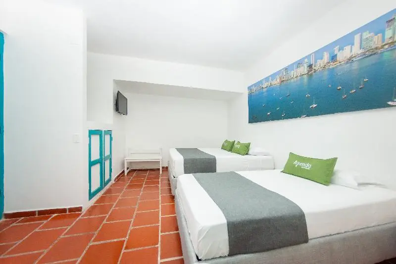 اتاق استاندارد سه نفره, Ayenda Cartagena Blue 1804