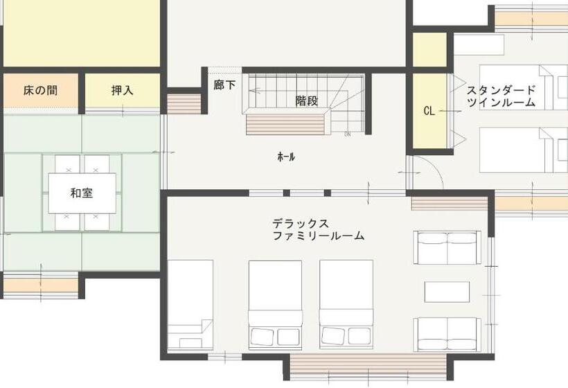 标准三人间, 2nd House