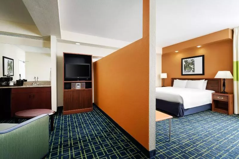 سوئیت با تخت بزرگ, Fairfield Inn & Suites By Marriott San Francisco San Carlos
