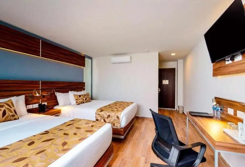 اتاق استاندارد با 2 تخت دوبل, Sleep Inn Queretaro