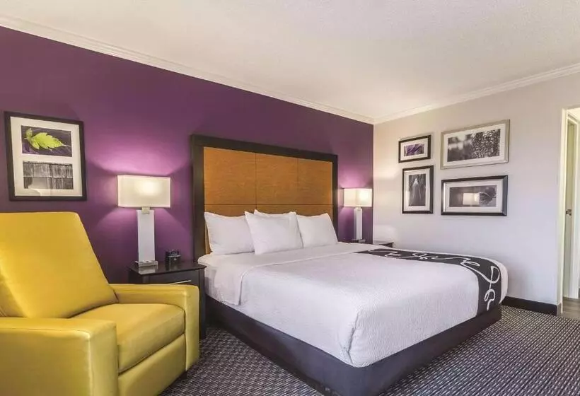 キングサイズベッドのスタンダードルーム, La Quinta Inn & Suites By Wyndham University Area Chapel Hill