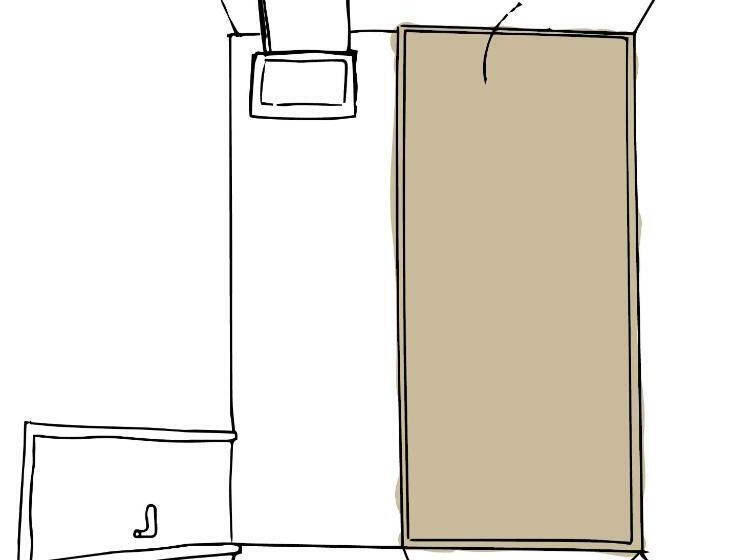 バスルーム共有のシングルスタンダード, Plainstay Hostel