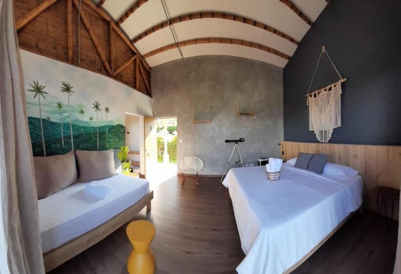 디럭스 룸, Ecohotel Monte Tierra Habitaciones Y Glamping