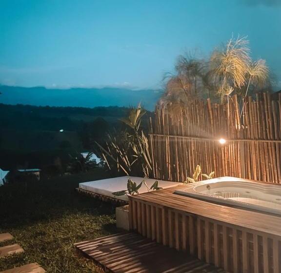 디럭스 룸, Ecohotel Monte Tierra Habitaciones Y Glamping