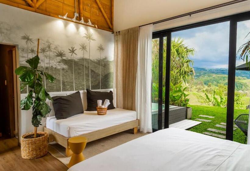 디럭스 룸, Ecohotel Monte Tierra Habitaciones Y Glamping