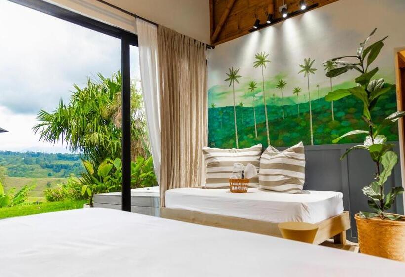 豪华房间, Ecohotel Monte Tierra Habitaciones Y Glamping