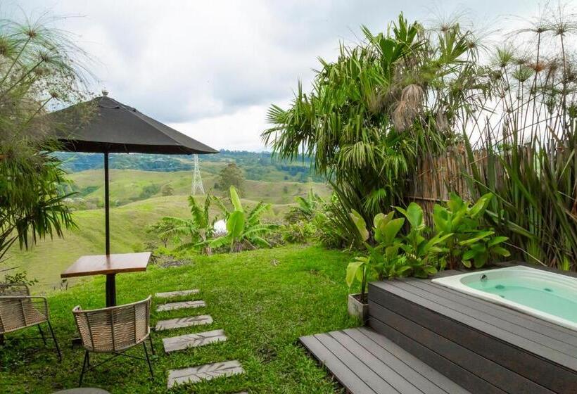 디럭스 룸, Ecohotel Monte Tierra Habitaciones Y Glamping