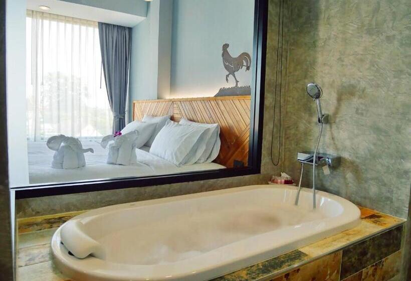 חדר דחוקס עם מיטת קינג, Ou