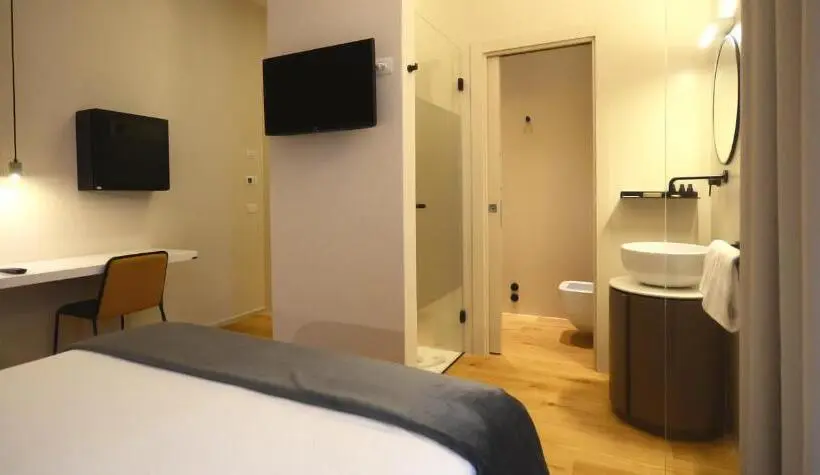 バルコニー付きスーペリアルーム, Albergo Centrale