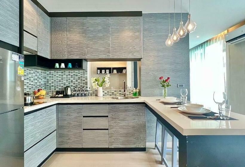 침실 2개 스위트, Citygate Kamala Resort And Residence Official Account