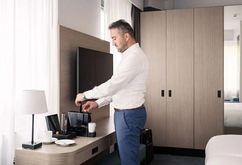 バルコニー付きデラックスルーム, Executive Residency By Best Western Amsterdam Airport