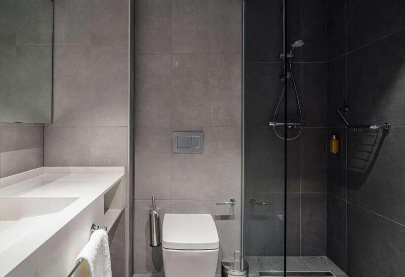 חדר דחוקס עם מיטת קינג, Executive Residency By Best Western Amsterdam Airport