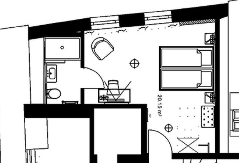 Номер Стандарт, Gasthof Zum Goldenen Lamm