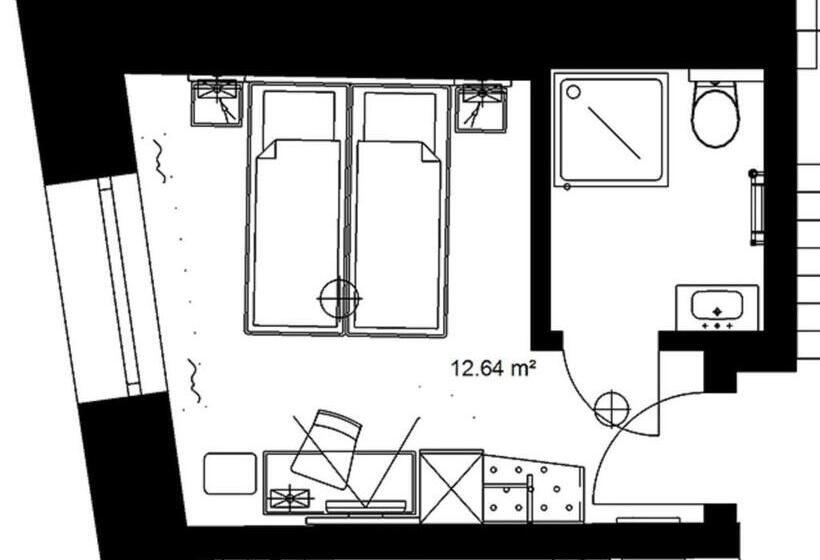 Номер Стандарт, Gasthof Zum Goldenen Lamm