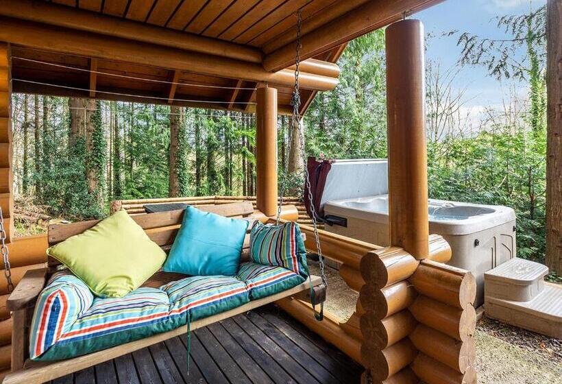 Dom 1 Sypialnia, Bulworthy Forest Lodges