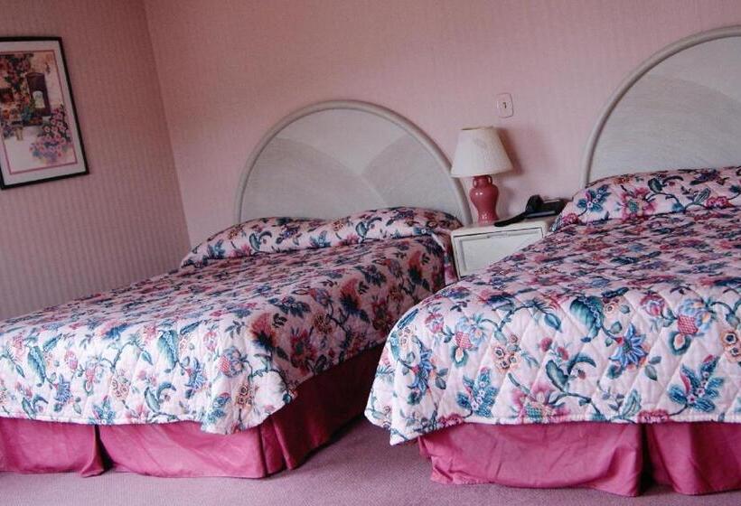 غرفه قياسيه سريرين مزدوجين, Meadow Court Inn  Ithaca