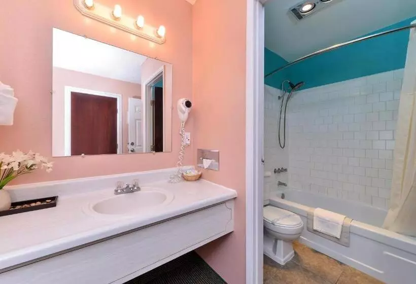 اتاق استاندارد با تخت بزرگ, Maverick Motel   Modern Renovated Motel